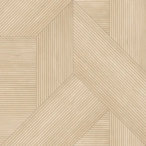 Seamless travertine stone pattern in beige and light brown with a herringbone design, ideal for flooring and wall surfaces.