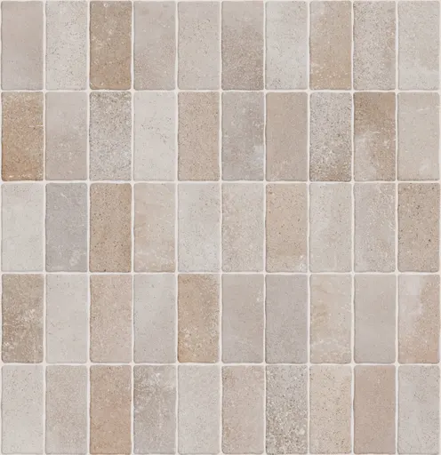 Seamless beige travertine stone tiles with natural texture and subtle color variations, ideal for flooring and wall surfaces.