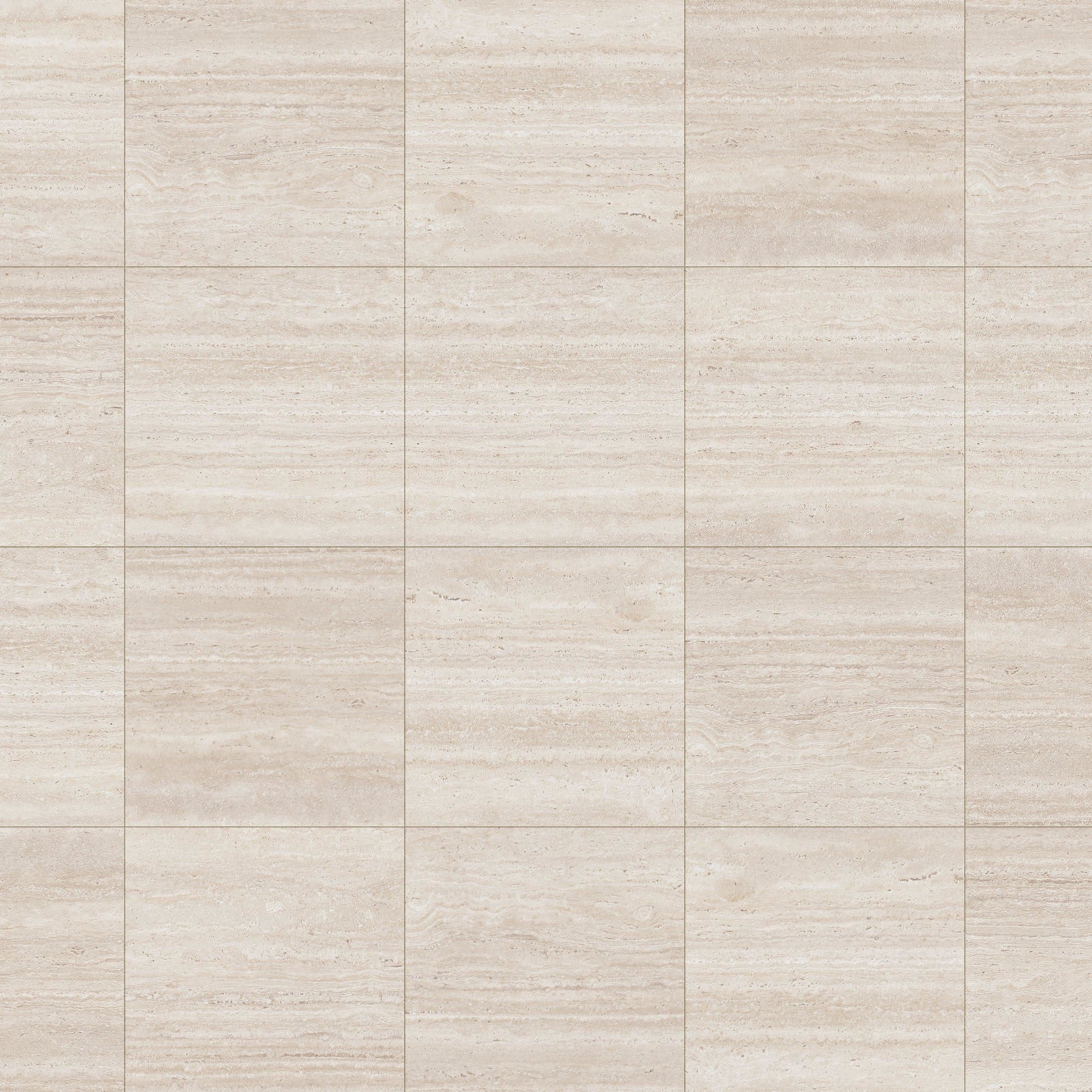Light beige travertine stone tiles with subtle veining, suitable for flooring and wall applications, seamless and tileable.