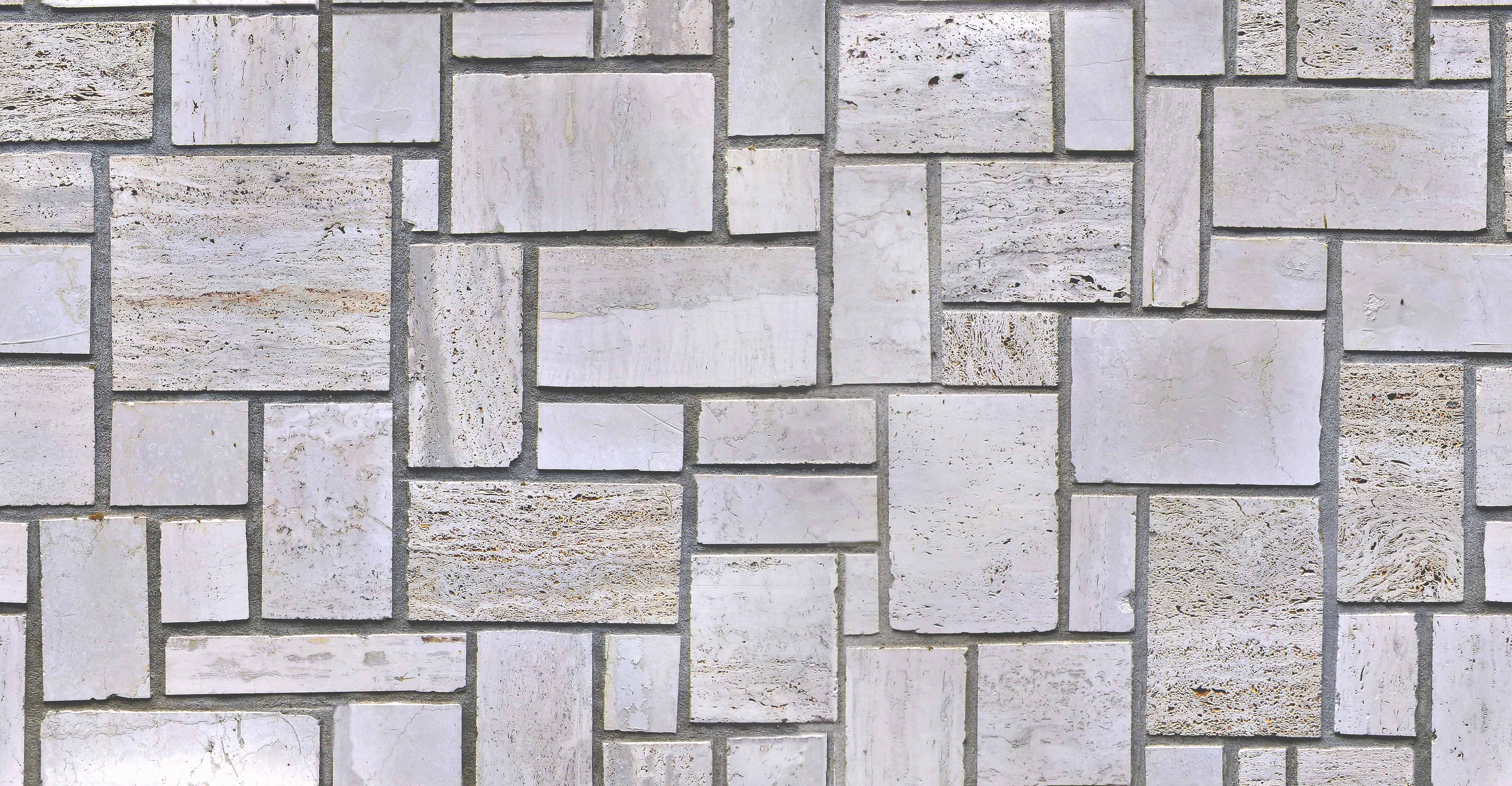 Travertine Ashlar Cladding Texture