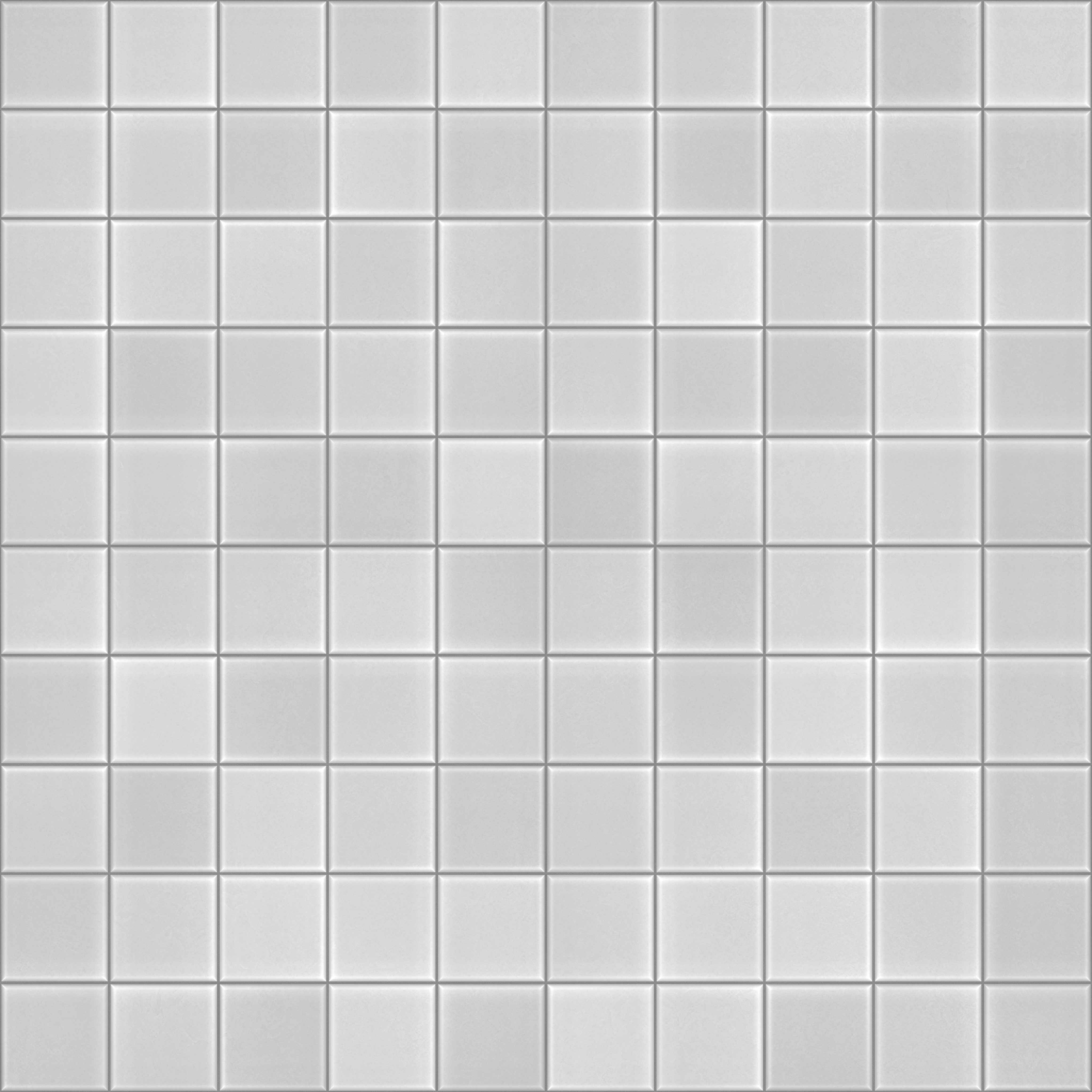 White Grid Tiles Texture